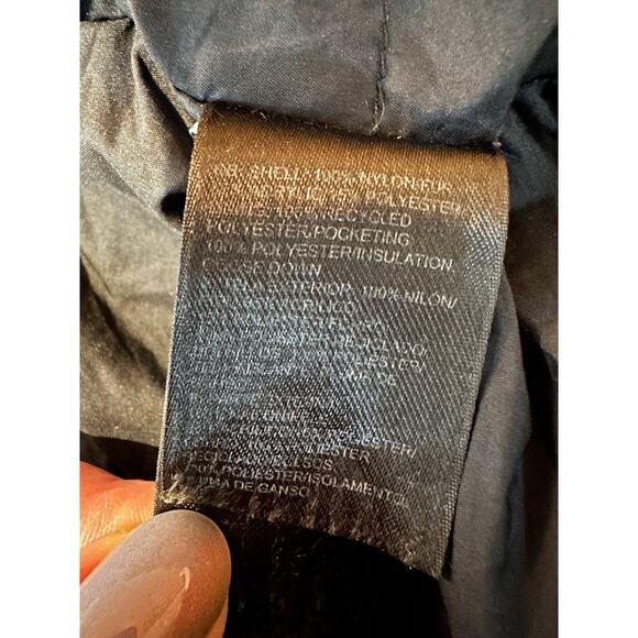 The North Face Women's Arctic II Down Parka Black Size XS – Warm Waterproof Coat - Picture 9 of 12